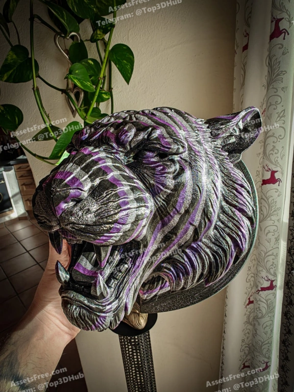 Tiger_Multicolor_stls – STL 3D Print Model | AssetsFree.com Tiger Multicolor stls