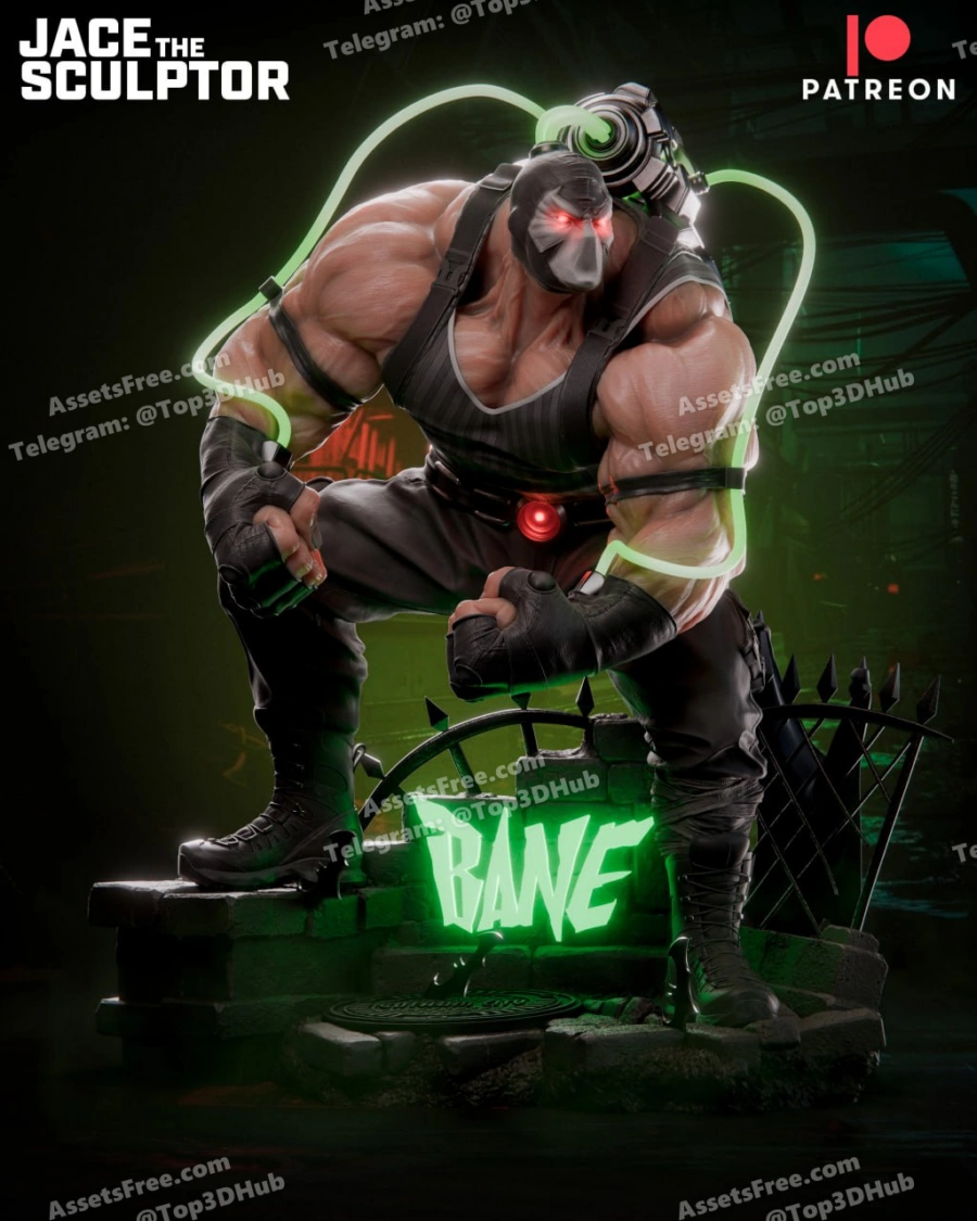VenustaStudio – Bane statue – STL 3D Print Model | AssetsFree.com VenustaStudio Bane statue