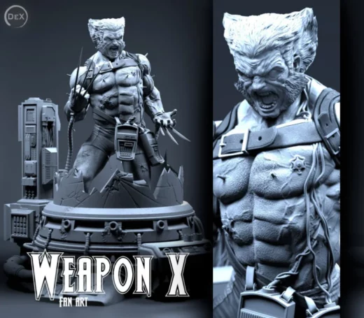 Weapon X Bust
