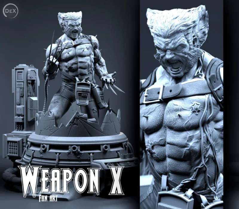 Weapon X Bust