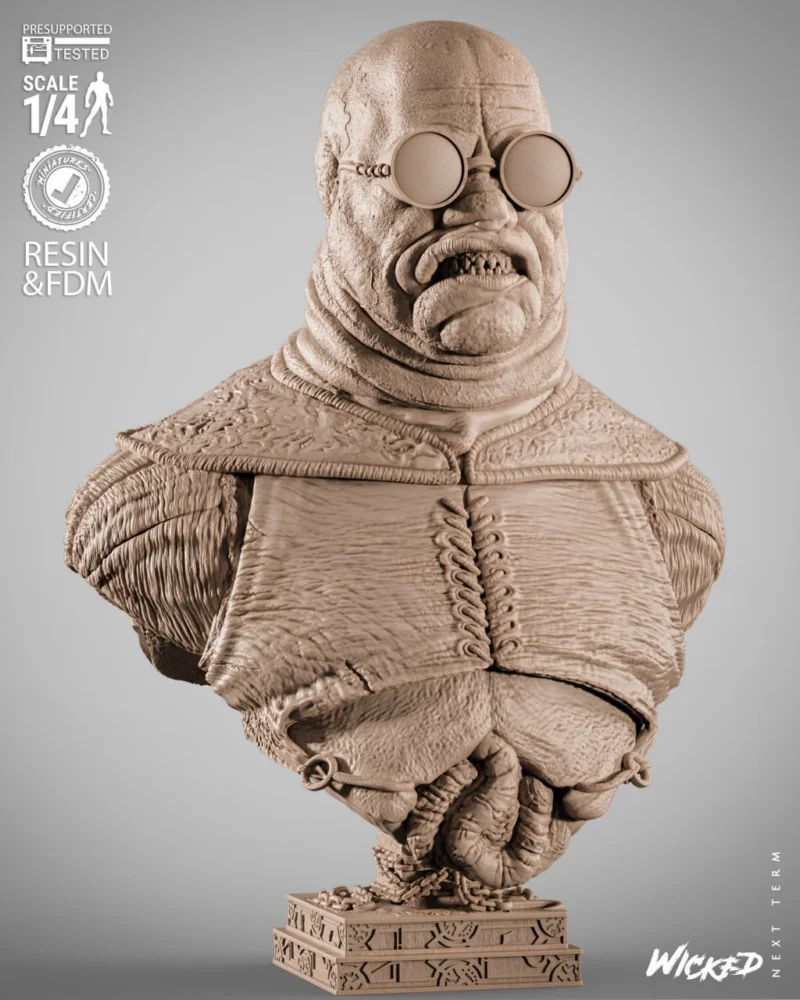 Wicked Butterball Portrait Bust