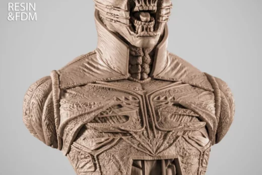 Wicked Chatterer Portrait Bust