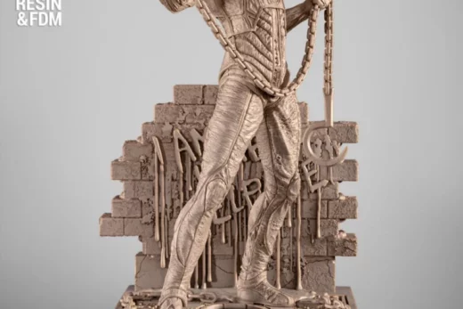 Wicked Chatterer Sculpture