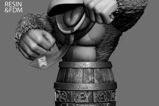 Wicked Donkey Kong Portrait Bust