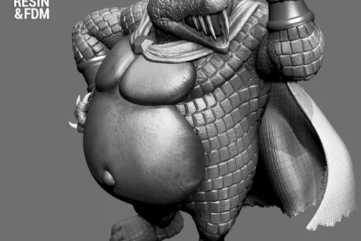 Wicked King K Rool Sculpture
