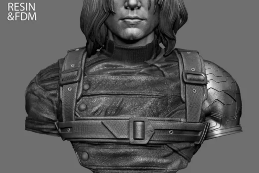 Wicked Winter Soldier 2025 Portrait Bust