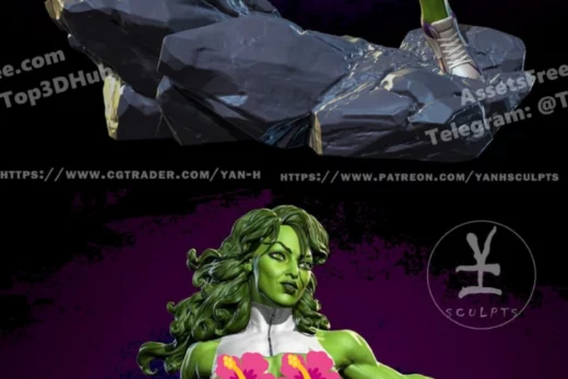 Yan H She Hulk + NSFW