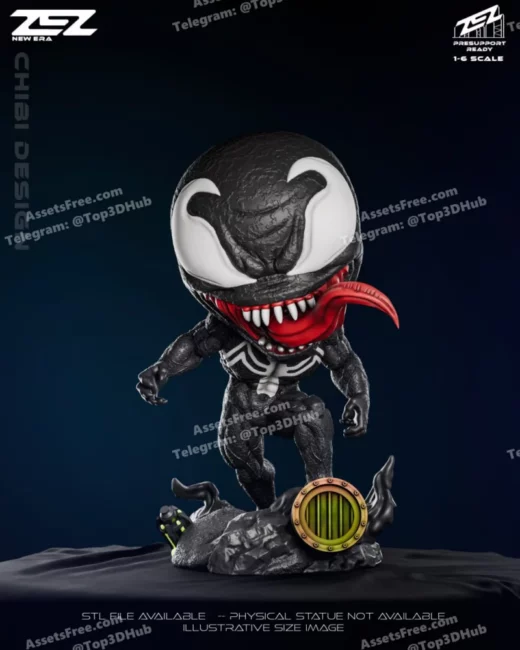 ZEZ Studio Venom Chibi