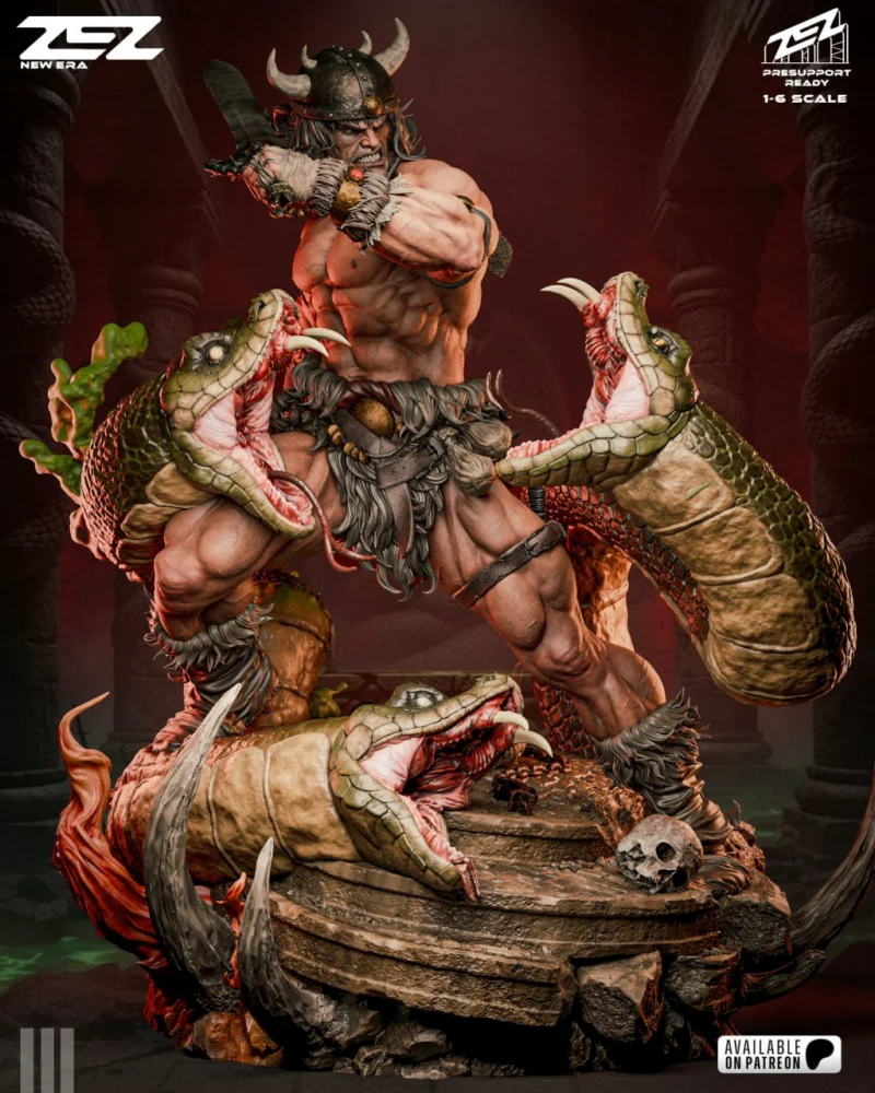 ZEZ Studio – Conan Statue and Bust