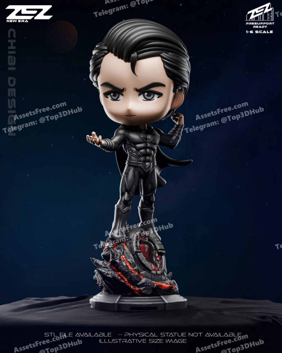 ZEZ Studios Superman Chibi