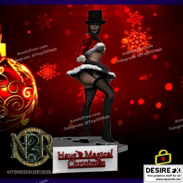 Zatanna christmassuit