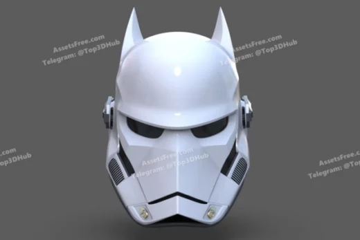Batman stormtrooper helmet