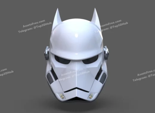 Batman stormtrooper helmet