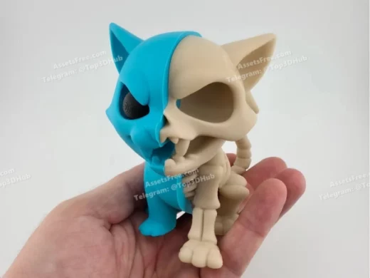 Cat+skeddd+skullll+evil stls