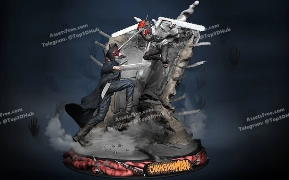 Chainsaw vs katanaman