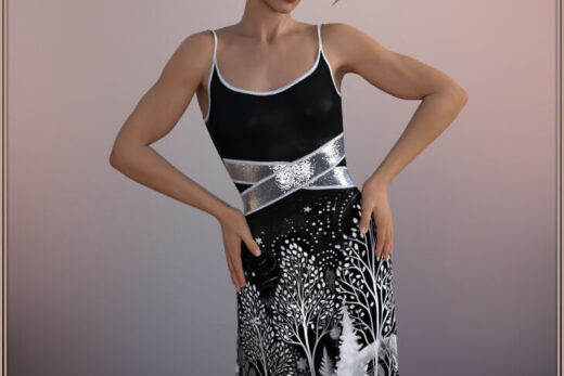 DForce Holiday Dress for G8F and G8.1F