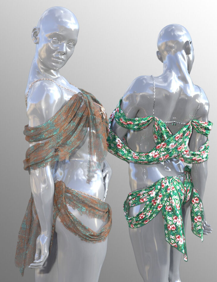 DForce Jewel Bikini for Genesis 9 and Genesis 8 Females