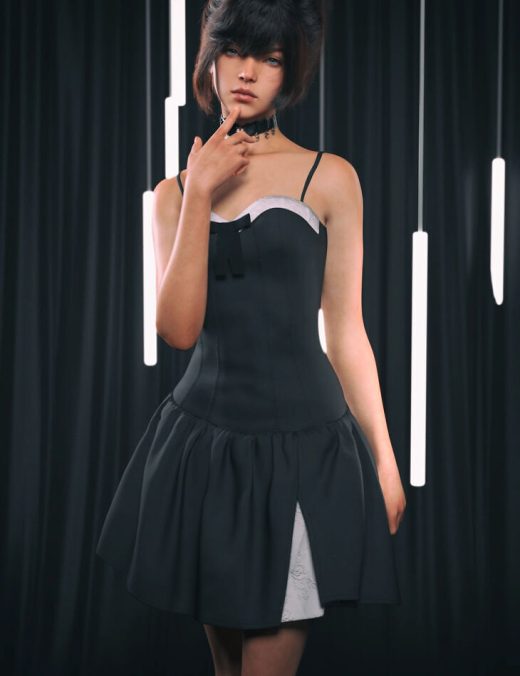 DForce Nirv Bowknot Camisole Dress for Genesis