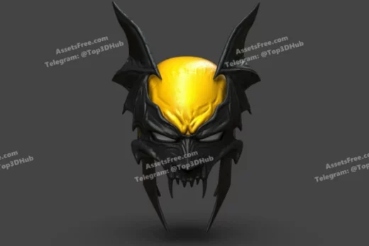 Dark claw helmet