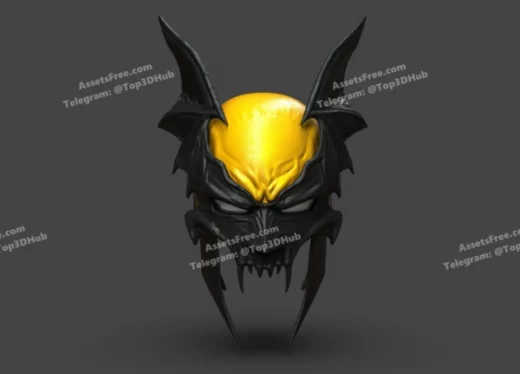 Dark claw helmet