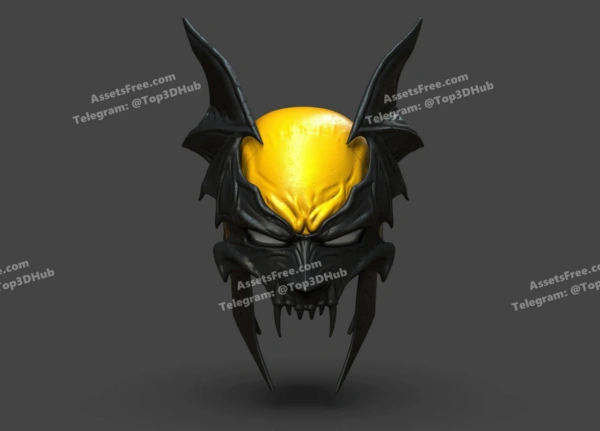 Dark claw helmet