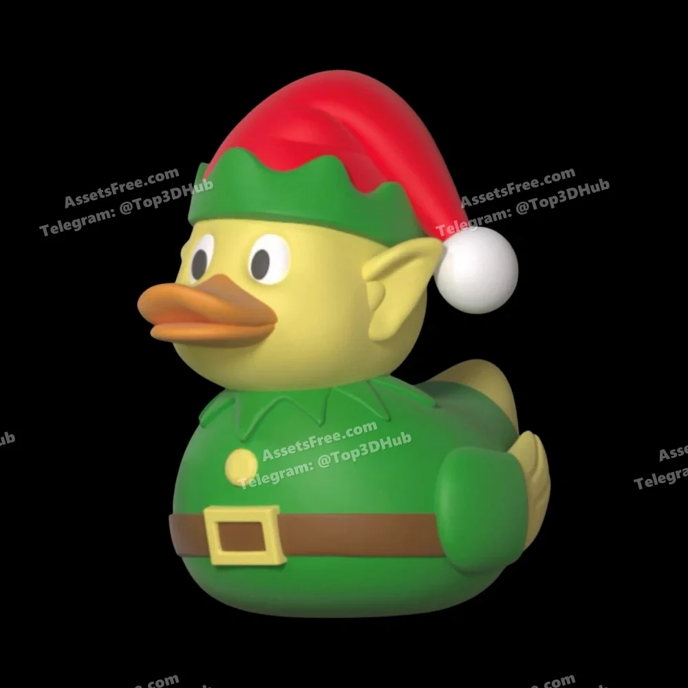 elfduck-multi-colour – STL 3D Print Model | AssetsFree.com Elfduck multi colour