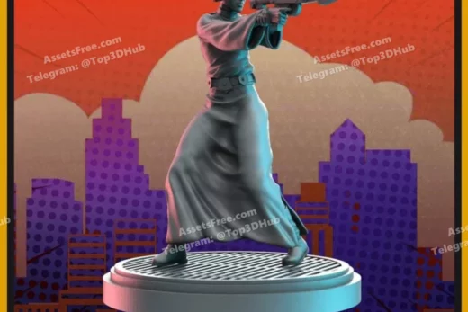 General princess 40mm scale on 35mm base and 75mm scale