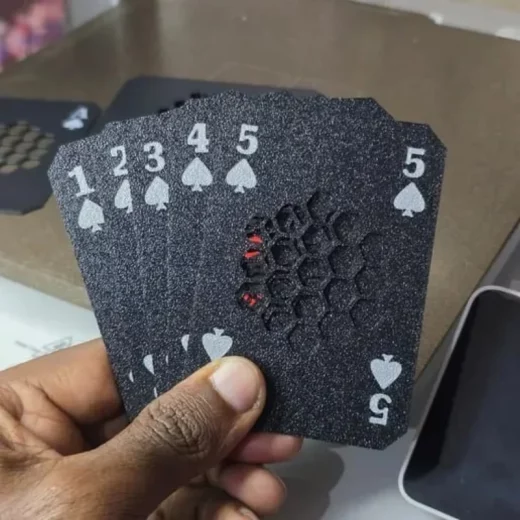 Playing cards test model