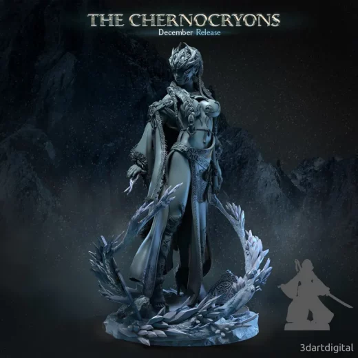 3dartdigital Female Cryomancer