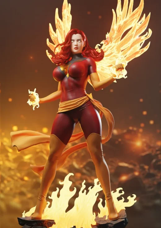 Abe3D Jean Grey Dark Phoenix