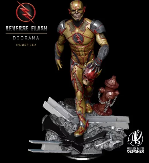 Anderson Bastos 3D Reverse Flash