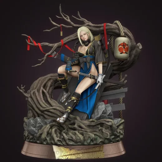 Android 18 Samurai Dragon Ball