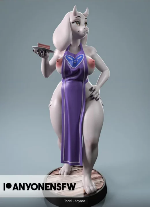 AnyoneNSFW – Toriel – 3D print model STL