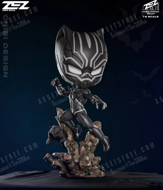 BLACK PANTHER CHIBI