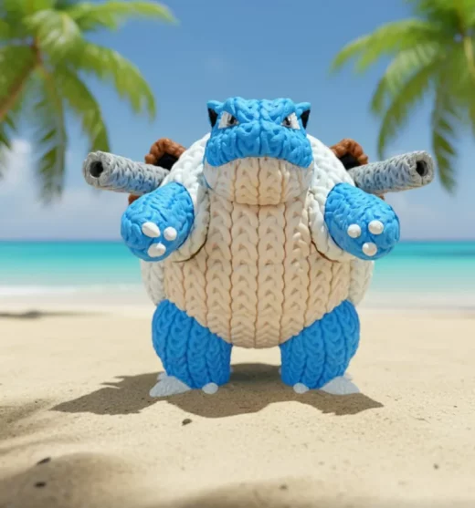 Blastoise Knitted Multipart