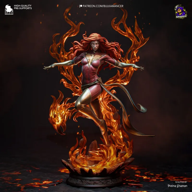 Bulkamancer Sculpts Dark Phoenix