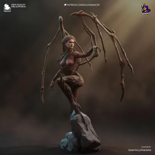 Bulkamancer Sculpts Kerrigan