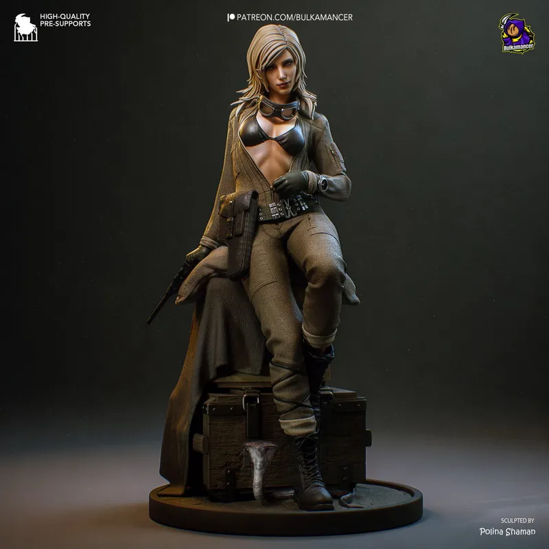 Bulkamancer_Sculpts_EVA_Metal_Gear_Solid_Delta_Snake_Eater_ – STL 3D Print Model | AssetsFree.com Bulkamancer Sculpts EVA Metal Gear Solid Delta Snake Eater