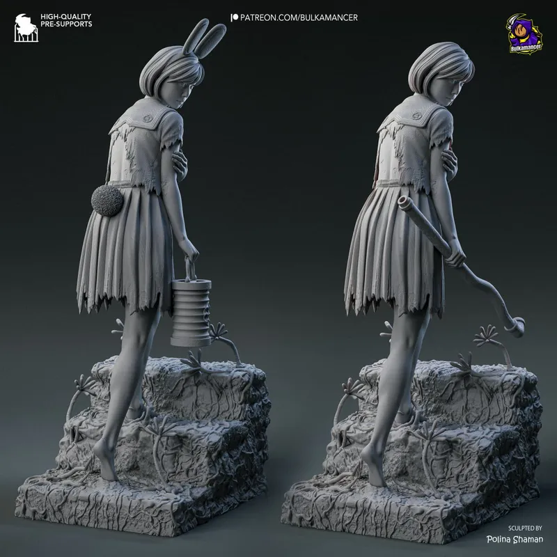 Bulkamancer_Sculpts_Hinako_SIlent_Hill_ – STL 3D Print Model | AssetsFree.com Bulkamancer Sculpts Hinako SIlent Hill