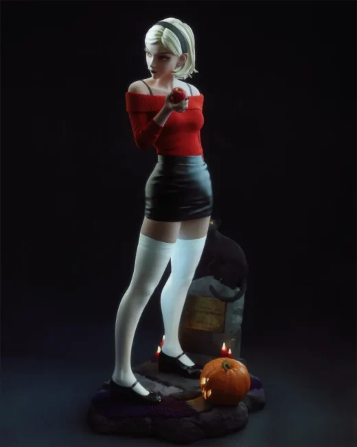 CA3D 25 12 Sabrina Spellman