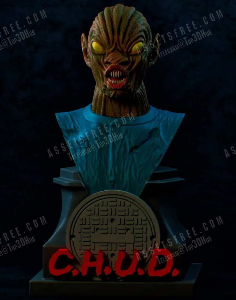 CHUD_stl – STL 3D Print Model | AssetsFree.com CHUD stl