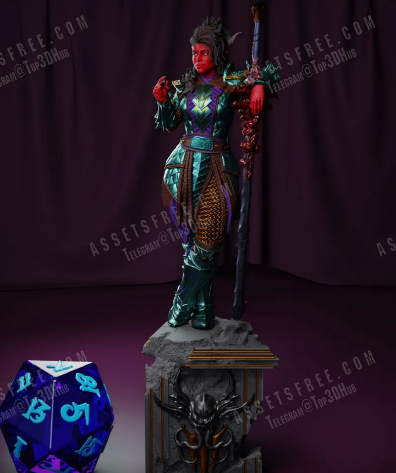 Castro3D Karlach Baldurs Gate 3 June