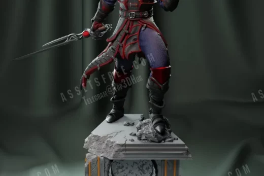 Castro 3D 06 2025 Wyll Revengard Baldurs Gate