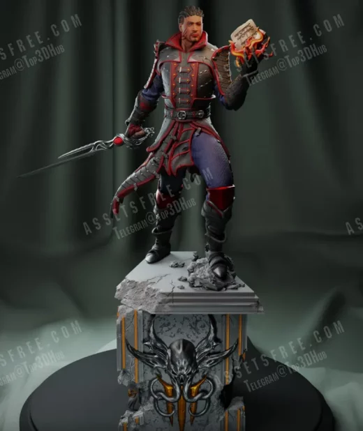 Castro 3D 06 2025 Wyll Revengard Baldurs Gate