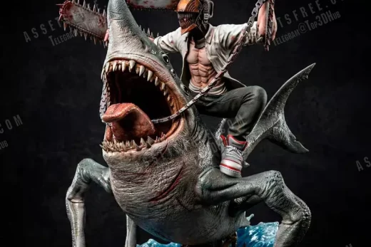 Chainsaw Man Denji and Beam