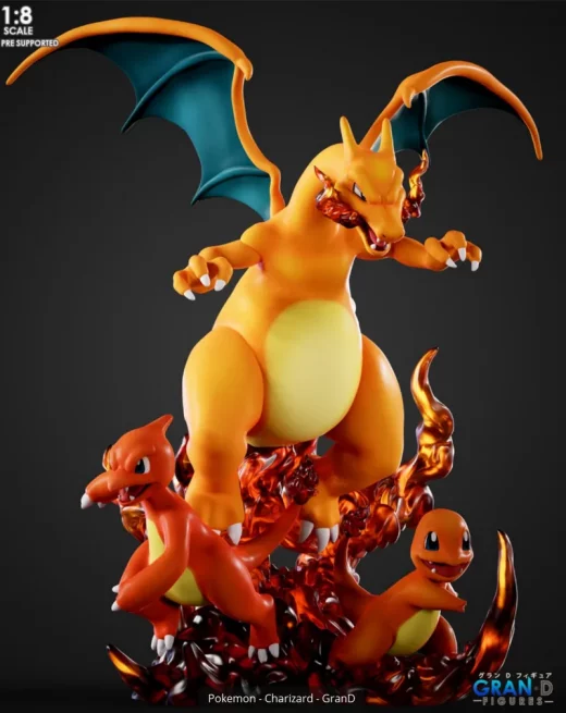 Charmander Evolution GRANDFIGURES