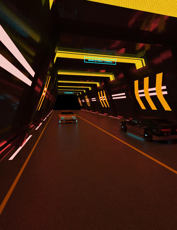 Cyber Road Tunnel