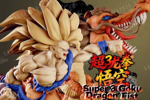 DragonBall Super 3 Goku Puño Dragón