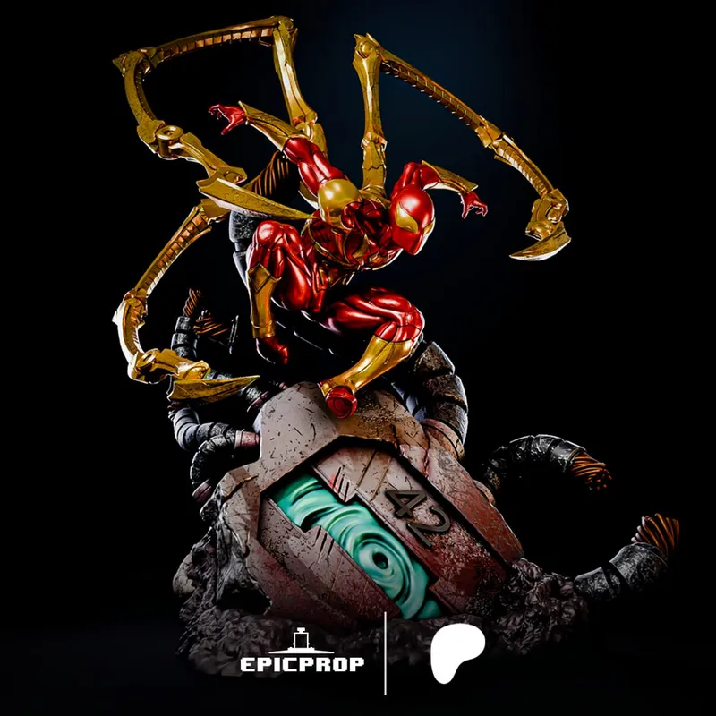 Epic Prop – Iron Spider – STL 3D Print Model | AssetsFree.com Epic Prop Iron Spider