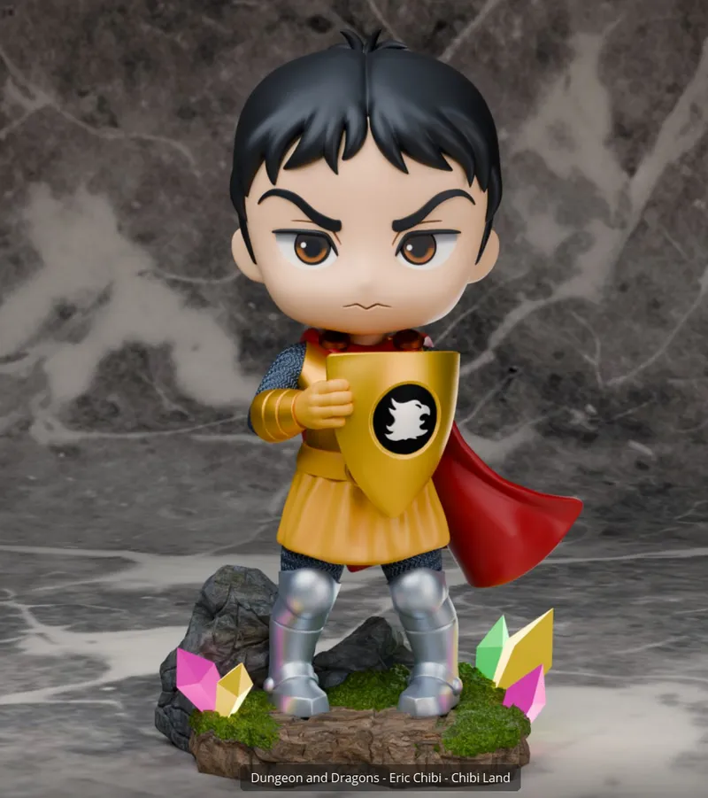 Eric – Chibi Land Figures – STL 3D Print Model | AssetsFree.com Eric Chibi Land Figures